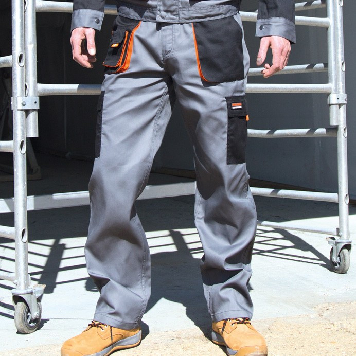 Lightweight Cargo Work Trousers, Water Repellent (Result Work-Guard R318X)
