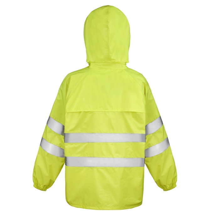 Hi Vis Waterproof Suit, Jacket and Trousers with Stuff Bag (Result Safe-Guard R216X)