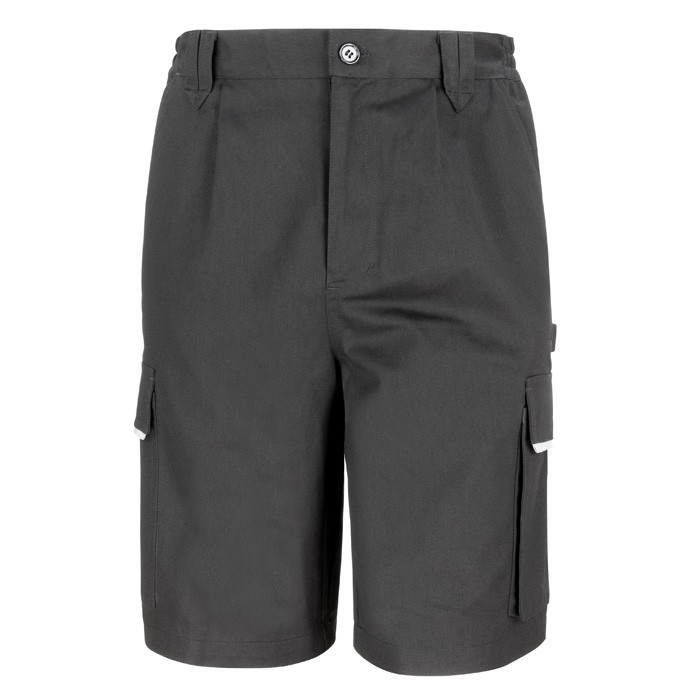 Work Shorts with Hammer Loop and Ruler Pockets, Action (Result Work-Guard R309X)