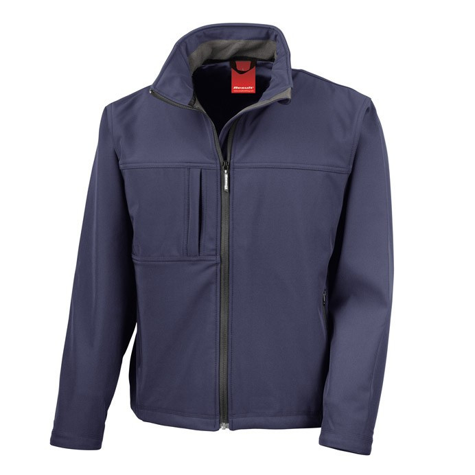 Softshell Jacket, 3 Layer Stretch with Microfleece Lining (Result R121M)