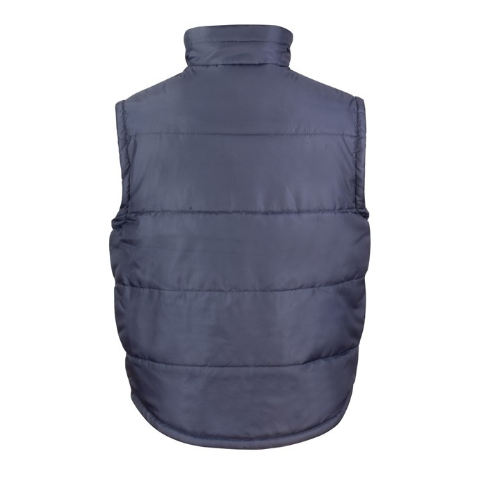 Mens Bodywarmer, Padded and Windproof with Fleece Lined Collar (Result R208X)