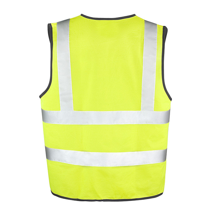 Hi Vis Motorway Vest, EN ISO 20471 Class 2 with Shoulder Bands (Result R201X)