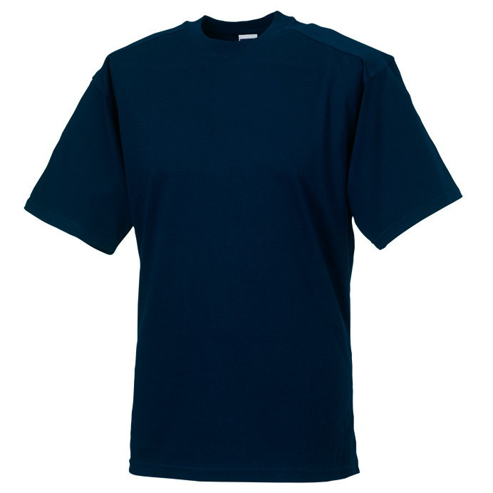 Heavy Duty Workwear T-Shirt, 60°C Washable Cotton (Russell J010M)