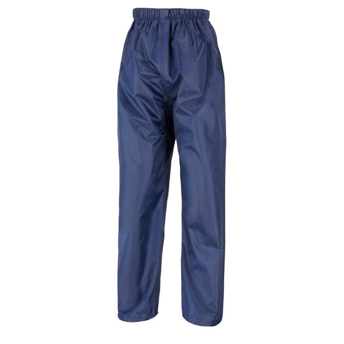 Kids Waterproof Rain Trousers, Over Trousers (Result Core R226J)