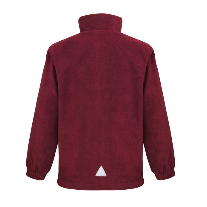 Kids Fleece Jacket, Warm Full Zip School Fleece (Result Polartherm R036)