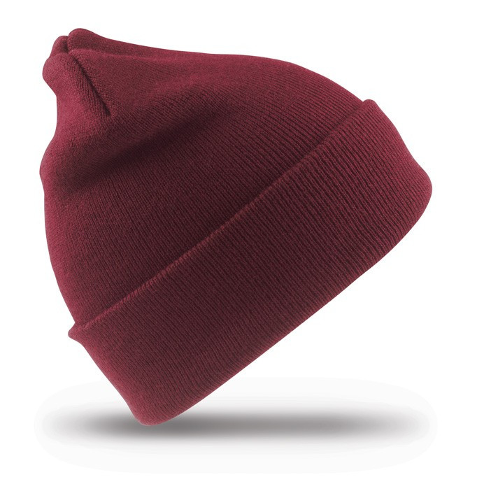 Kids Woolly Hat, Warm Knitted Beanie with Cuff (Result RC029J)