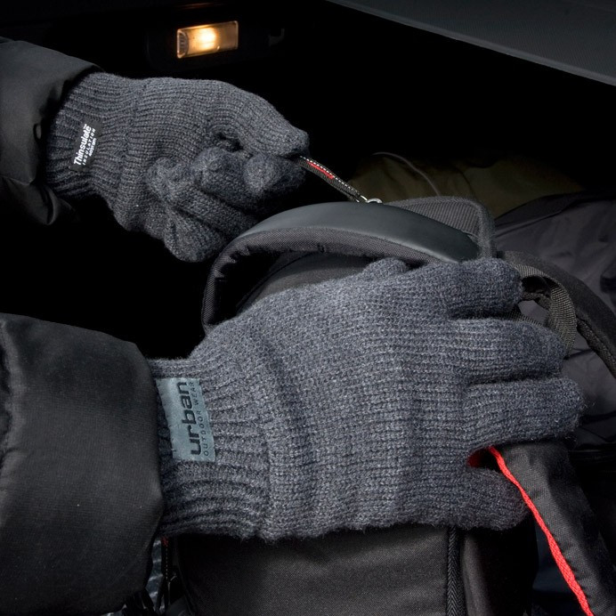 Thinsulate Gloves, Warm Lined Knitted Winter Gloves (Result R147X)