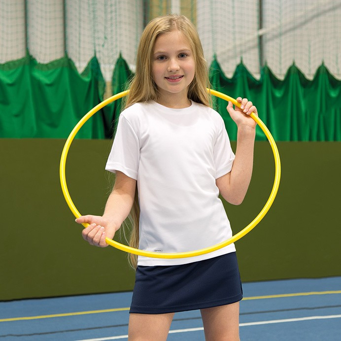 Girls PE Skort, School Sports Skort with Shorts (Spiro S261J)