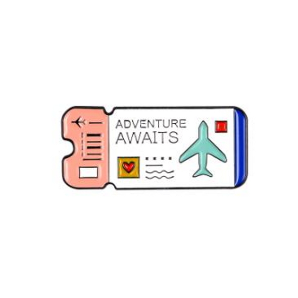 "Adventure Awaits" Travel Ticket