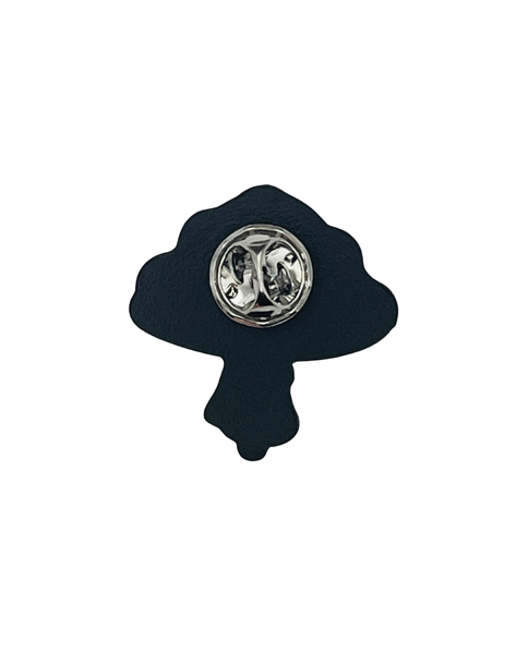 Purple and Pink Trippy Mushroom With Eyes  – Collectible Enamel Pin Gift