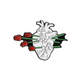 Heart Pin with Roses Collectible Enamel Pin Gift – Collectible Enamel Pin Gift