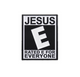 Jesus Rated E For Everyone Collectible Enamel Pin Gift – Collectible Enamel Pin Gift