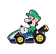 Luigi In Cart Collectible Enamel Pin Gift – Collectible Enamel Pin Gift