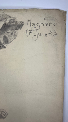 Antique Male Sketch (Pan flute)