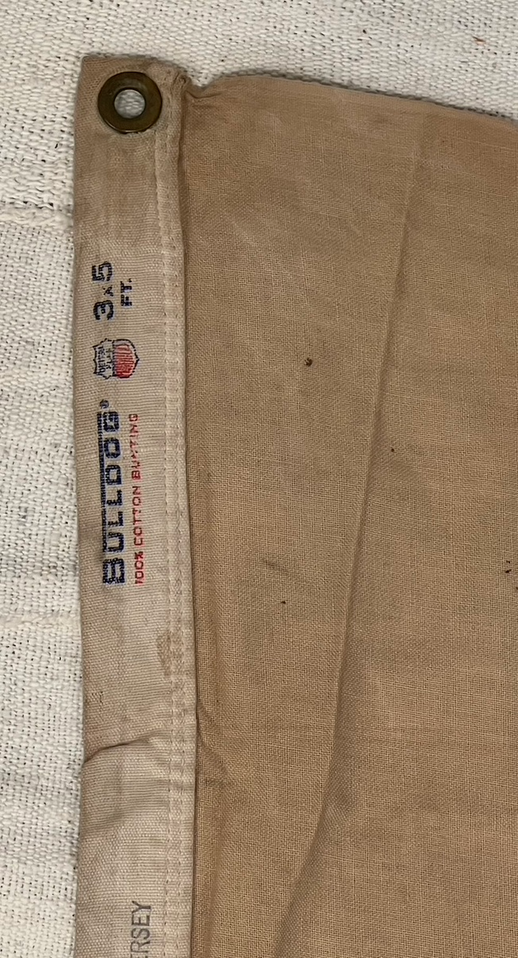 (SOLD) Vintage New Jersey Flag