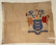 vintage New Jersey flag torn antique