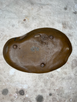 (SOLD) Bradley & Hubbard Cast Iron Embossed & Hand Painted Tray