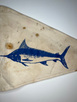 (SOLD) Vintage Nautical Flag from PBYC (Marlin)