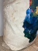 Vintage Mail Bag with Hand Painted Lobster Claw