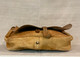 US Leather Postal Bag with Hand Painted Indigenous Chief