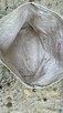Vintage Canvas Tote Bag with Hand Painted Mammoth Skull