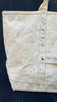 Vintage Canvas Tote Bag w/ Hand Painted Indigenous Chief