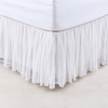Couture Dreams Whisper White Bed Skirt