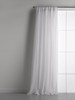 Whisper White Gathered Tulle Window Curtain | Couture Dreams Whisper White Gathered Tulle Window Curtain | Couture Dreams