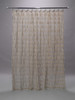 Chichi Sable Cascading Tulle Petal Shower Curtain | Couture Dreams