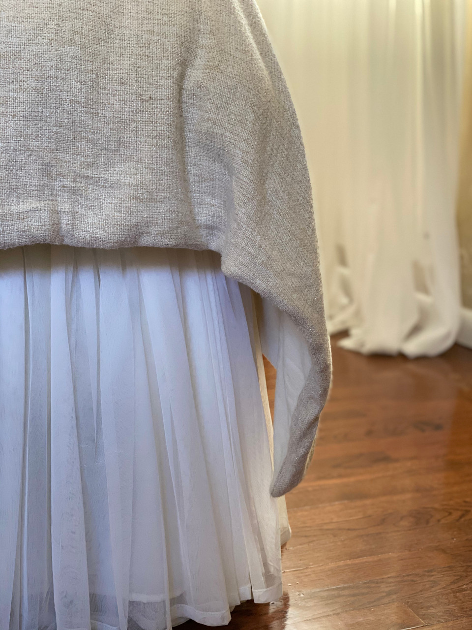 Couture Dreams Off White Whisper Bed Skirt