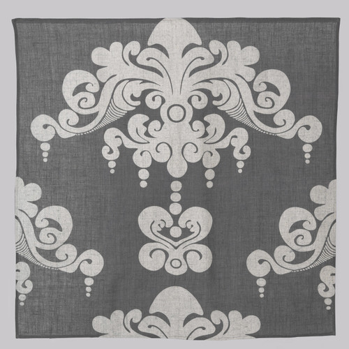 Couture Dreams Enchantique Slate Grey Table Topper