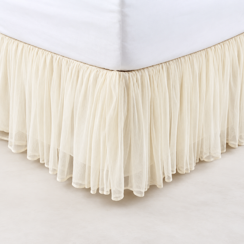 Couture Dreams Whisper Ivory Bed Skirt