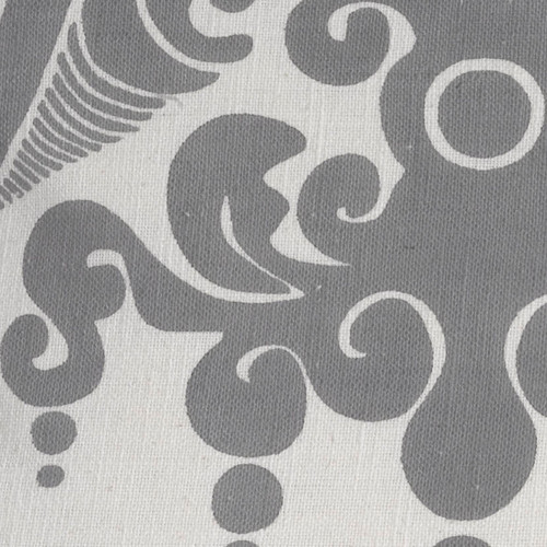 Enchantique Dark Grey Stonewashed Decorative Throw Pillow