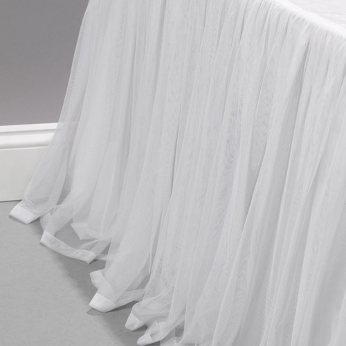 Couture Dreams Whisper White Bed Skirt