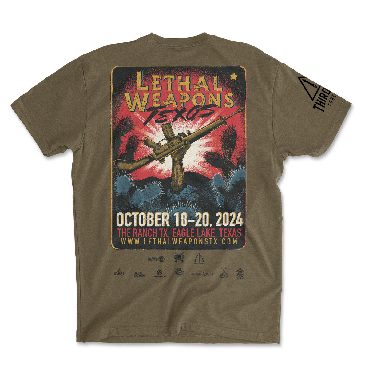 Lethal Weapons TX 2024 Event Tee