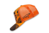 Third Pin Orange Camo Mesh