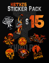 Kalash Bash TX 2026 - Sticker Pack