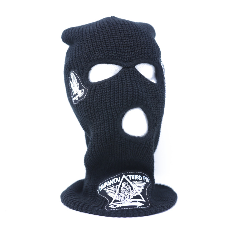 Third Pin x Davranov Ski Mask "Black"