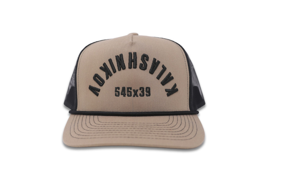 Kalashnikov Mesh Rope Trucker (Khaki/Black)