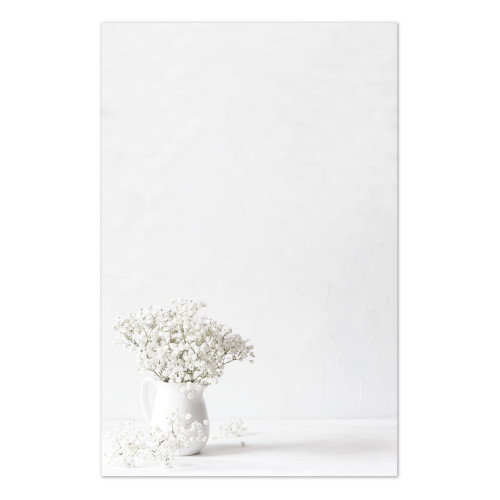 Manage Your Tasks and Notes with Our Premium Illustrated Notepads Featuring a baby breath Design.