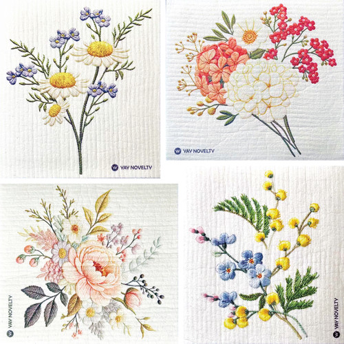 Eco-Friendly, Reusable Swedish Dishcloths – Reduce Paper Waste and