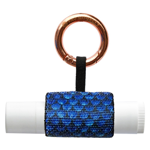 Stylish Chapstick Holder with Carabiner Keychain - Keep Your Lip Balm Handy at All Times.