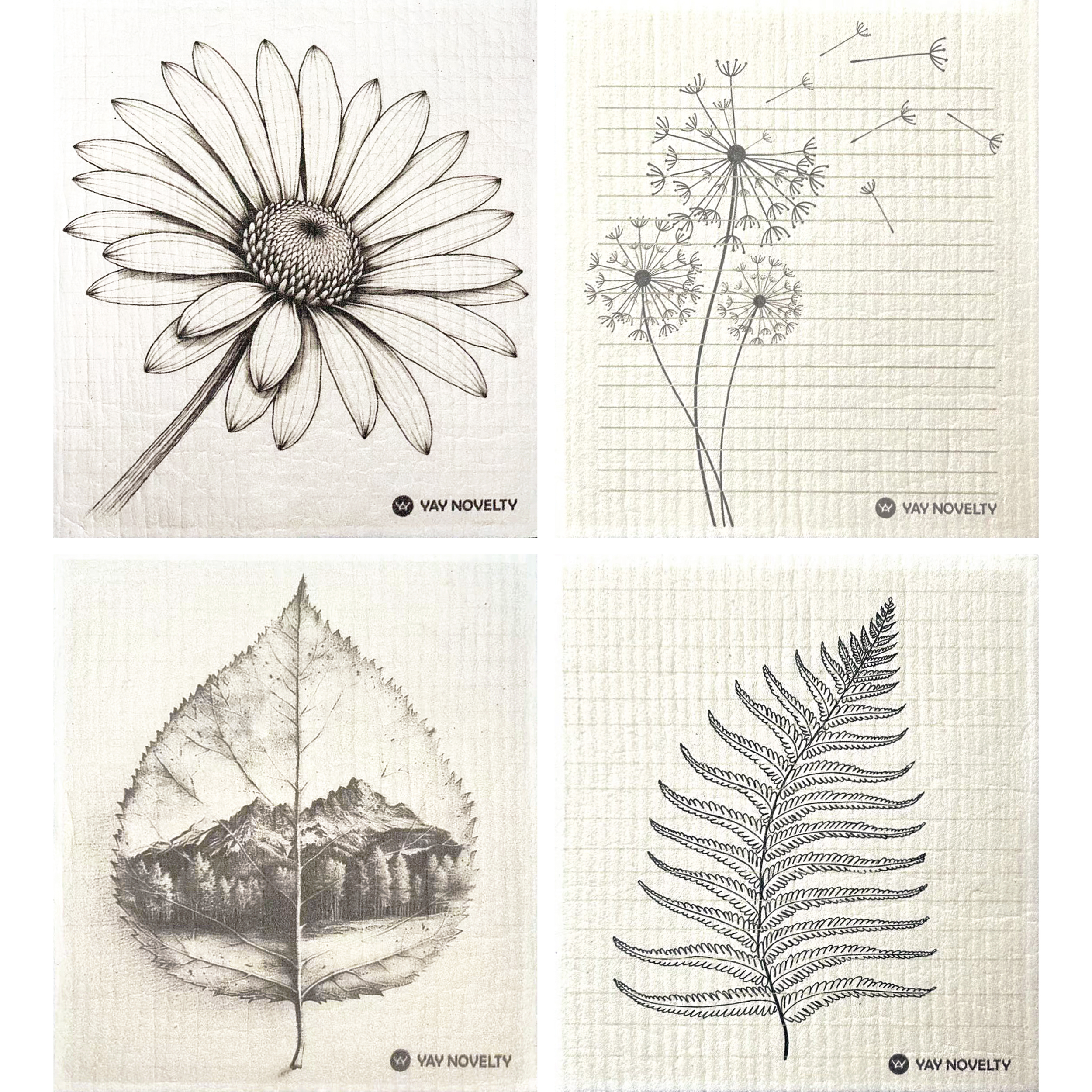 Make a positive environmental impact with our eco-friendly Swedish dishcloths! Made from biodegradable materials, these sustainable dishcloths are a perfect green alternative to paper towels. Available in various designs, they add style to your kitchen while being practical and versatile. Easy to clean in the dishwasher or washing machine, these reusable dishcloths last up to 6 months, replacing up to 17 rolls of paper towels. Reduce waste with small eco-friendly changes for a greener future. Embrace sustainability with our biodegradable Swedish dishcloths today! Make your home greener with our eco-friendly kitchen products.