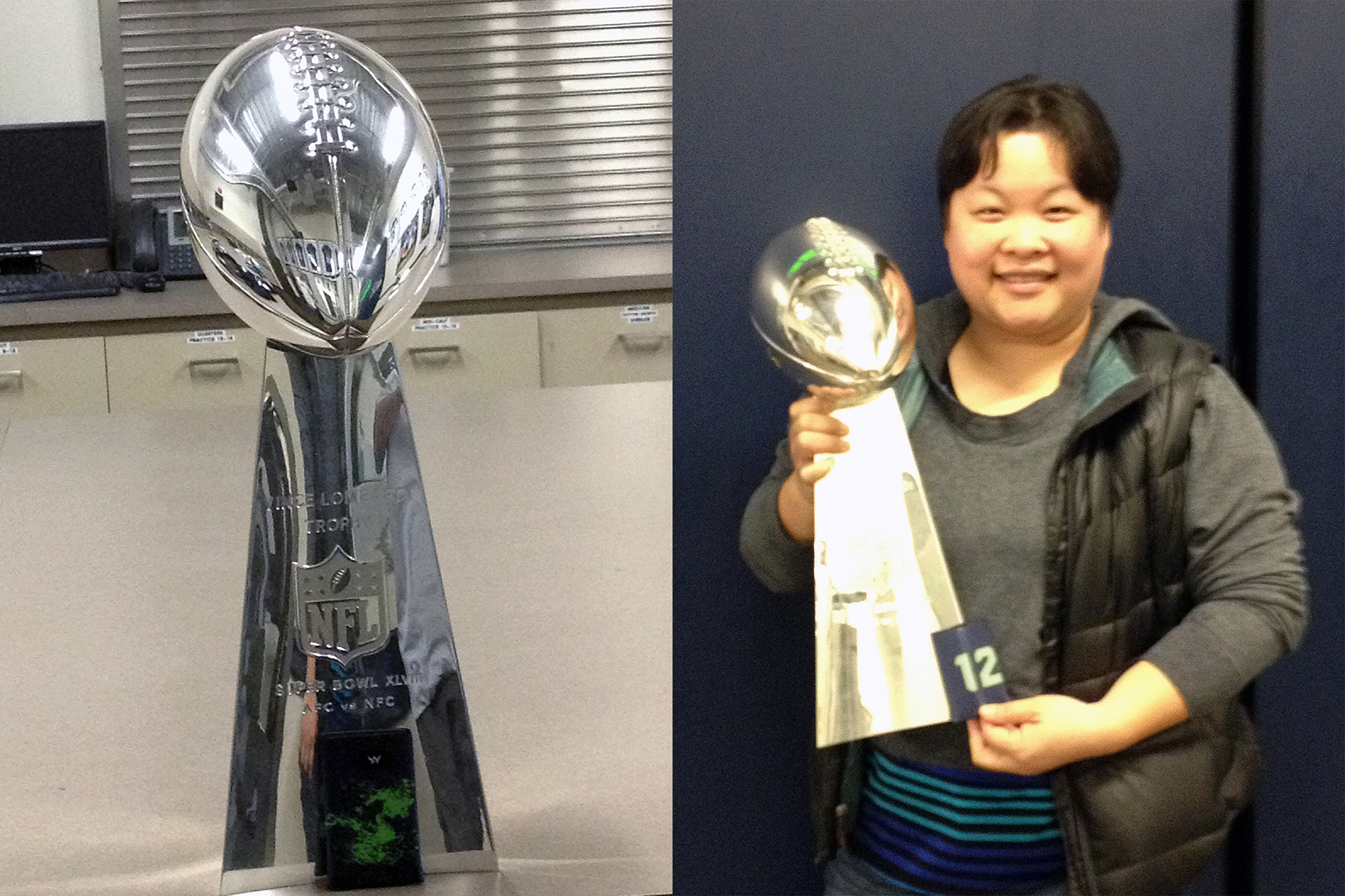 Super Bowl XLVIII Trophy