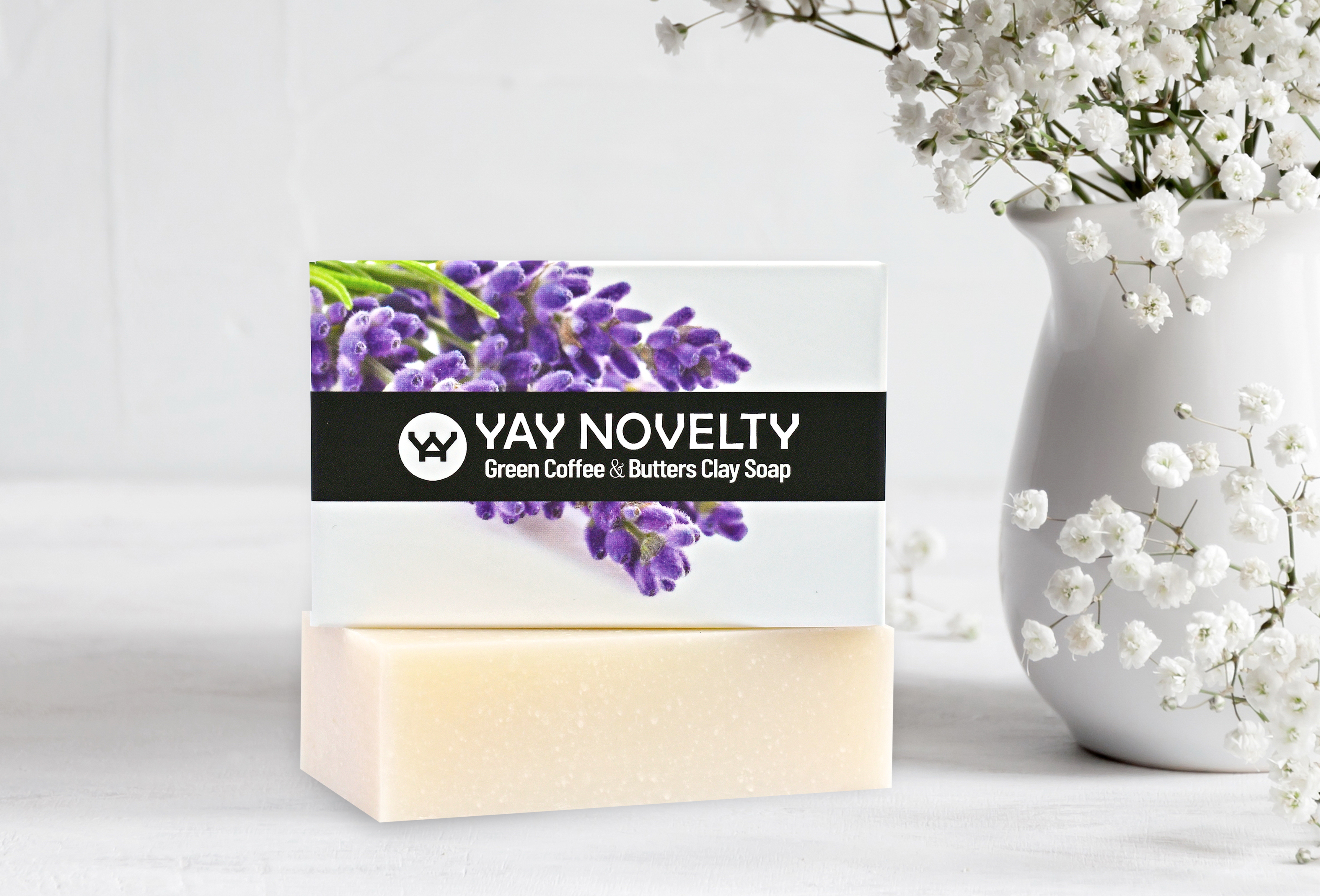 YAY NOVELTY bar soap is a luxurious and all-natural cold-process clay soap that can help you achieve softer, silkier skin. Our bar is composed of top-quality ingredients like green coffee bean oil and organic butter—free from synthetic fragrances and preservatives—that nourish your skin while being cruelty-free. Experience the fresh feeling of being pampered with our 4oz bar soap, and enjoy the indulgent benefits it has to offer. Try YAY NOVELTY bar soap for a unique and rewarding experience today!