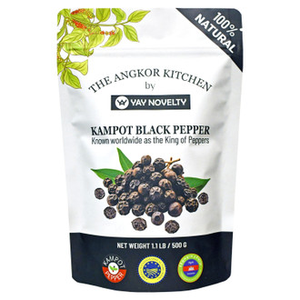 Kampot Black Pepper, Kampot Pepper is also known as the king of Peppers.