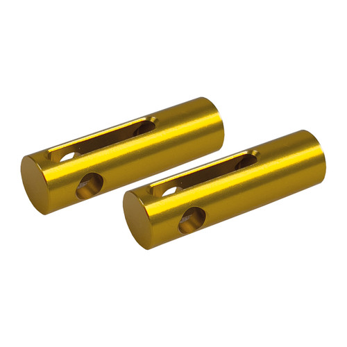 Optimist aluminum gold top pins