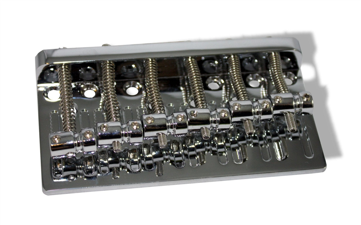 Bass Bridge 16mm 6 String Chrome
