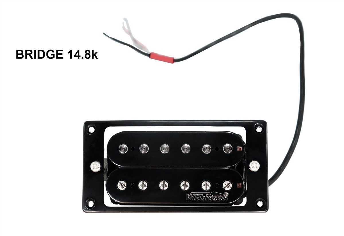 Wilkinson Humbucker Pickup Set 14.8K Bridge, 7.0K Neck Passive