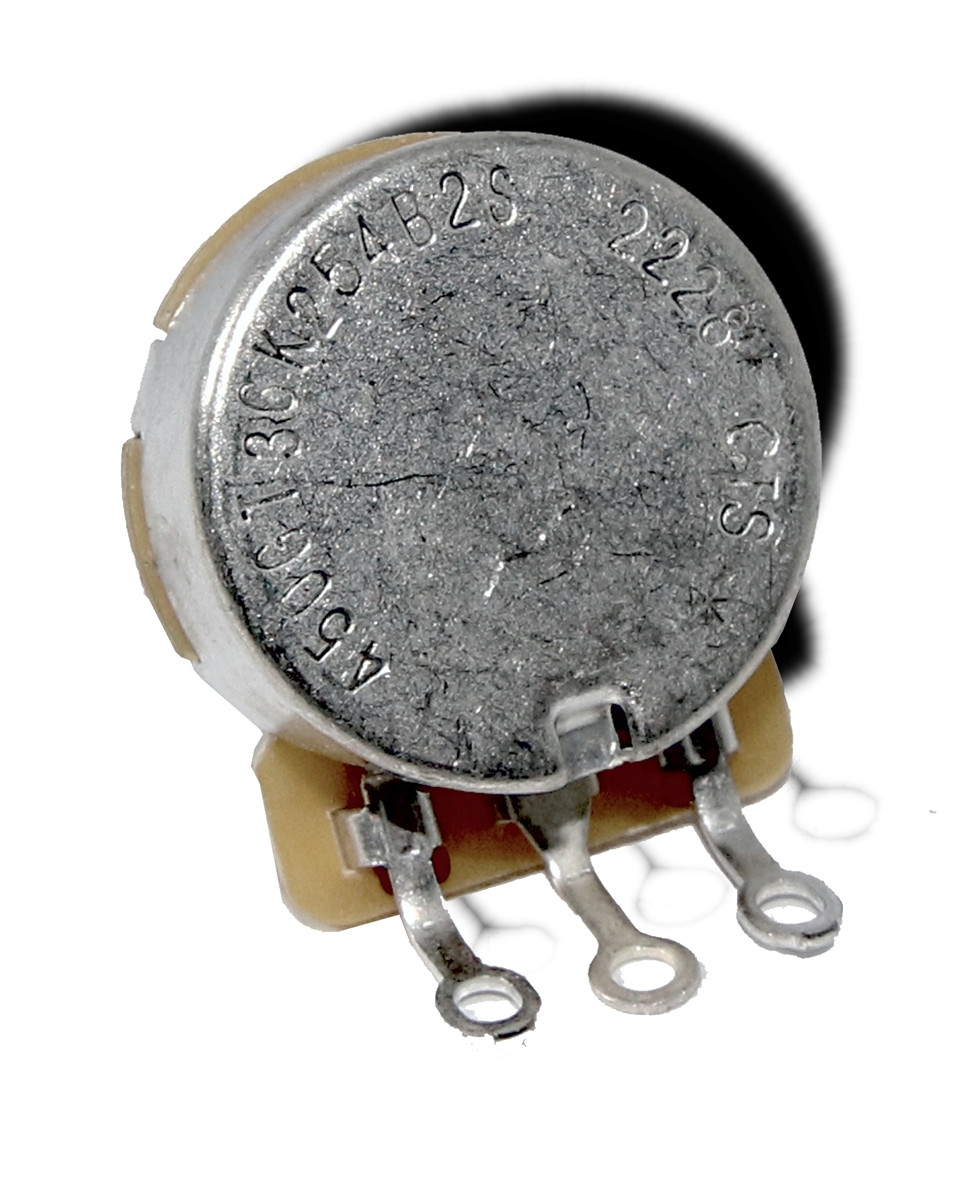 Potencjometr CTS 250K Audio Vintage Taper (krótki) - Guitar Parts Center - Foto 4